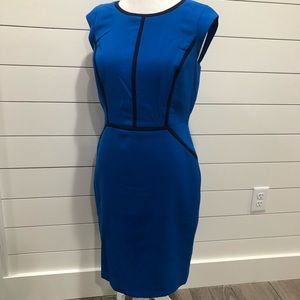 Royal blue dress